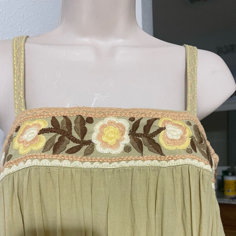 EUC Chasing Unicorns Prairie Wind Midi Sundress Size XS - Picture 8 of 15